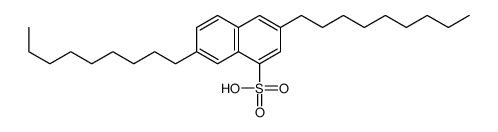 3,7-di(nonyl)naphthalene-1-sulfonic acid结构式