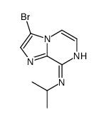 3-bromo-N-propan-2-ylimidazo[1,2-a]pyrazin-8-amine Structure