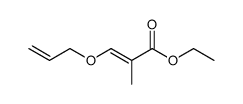 2-carbethoxy-1-propenyl ether Structure