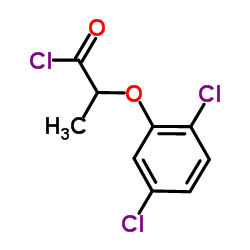 2-(2,5-Dichlorophenoxy)propanoyl chloride structure