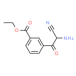 Benzoic acid,3-(aminocyanoacetyl)-,ethyl ester (9CI) picture