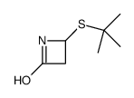 4-tert-butylsulfanylazetidin-2-one Structure