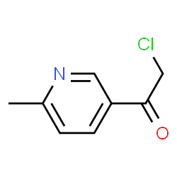 Ethanone,2-chloro-1-(6-methyl-3-pyridinyl)-结构式