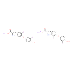 thyroxine-triiodothyronine combination Structure