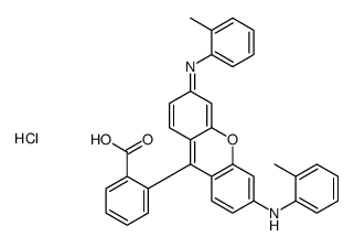 9-(2-carboxyphenyl)-3,6-bis[(o-tolyl)amino]xanthylium chloride picture