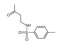 4-methyl-N-(3-oxobutyl)benzenesulfonamide Structure