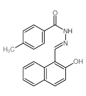 4-methyl-N-[(2-oxonaphthalen-1-ylidene)methyl]benzohydrazide picture