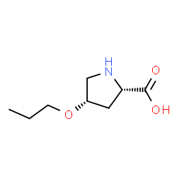 L-Proline, 4-propoxy-, (4S)- (9CI) Structure
