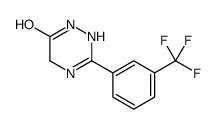 3-[3-(trifluoromethyl)phenyl]-2,5-dihydro-1H-1,2,4-triazin-6-one Structure