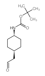 cis-4-(Boc-amino)cyclohexaneacetaldehyde picture