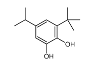 1,2-Benzenediol,3-(1,1-dimethylethyl)-5-(1-methylethyl)-(9CI) structure