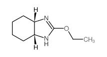 (3aS,7aR)-2-ethoxy-3a,4,5,6,7,7a-hexahydro-1H-benzoimidazole结构式