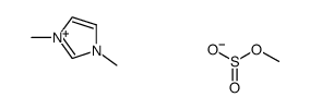 1,3-dimethylimidazolium methylsulfite Structure