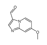 IMidazo[1,2-a]pyridine-3-carboxaldehyde, 7-Methoxy- structure