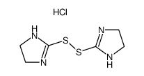 bis-(4,5-dihydro-1H-imidazol-2-yl)-disulfide, dihydrochloride结构式