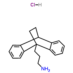 3-(Tetracyclo[6.6.2.02,7.09,14]hexadeca-2,4,6,9,11,13-hexaen-1-yl)-1-propanamine hydrochloride (1:1)结构式