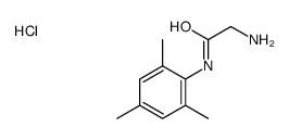 2-AMINO-N-MESITYLACETAMIDE HYDROCHLORIDE Structure