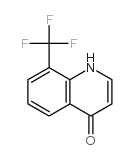 8-三氟甲基-4-喹啉醇结构式