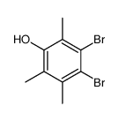 3,4-dibromo-2,5,6-trimethylphenol Structure