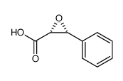 cis-2,3-epoxy-3-phenyl-1-propanoic acid结构式