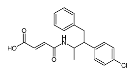 (E)-3-[2-(4-Chloro-phenyl)-1-methyl-3-phenyl-propylcarbamoyl]-acrylic acid结构式