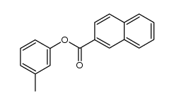 [2]naphthoic acid m-tolyl ester Structure