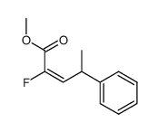 (E)-2-fluoro-4-phenyl-2-pentenoic acid methyl ester结构式