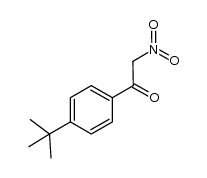 1-(4-tert-butylphenyl)-2-nitroethanone结构式