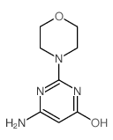 6-AMINO-2-MORPHOLINOPYRIMIDIN-4(3H)-ONE Structure