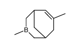 3,7-dimethyl-3-borabicyclo{3.3.1}non-6-ene结构式