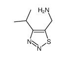 1-(4-isopropyl-1,2,3-thiadiazol-5-yl)methanamine(SALTDATA: HCl) structure