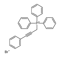 triphenyl(3-phenylprop-2-ynyl)phosphanium,bromide结构式