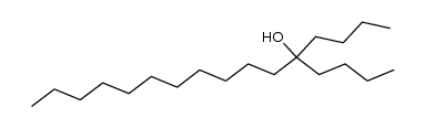 5-butyl-hexadecan-5-ol Structure