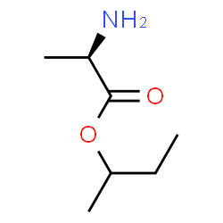 D-Alanine, 1-methylpropyl ester (9CI) structure