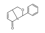 (3S,7aR)-3-Phenyl-1,7a-dihydro-5H-pyrrolo[1,2-c][1,3]oxazol-5-one结构式