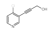 3-(4-Chloropyridin-3-yl)prop-2-yn-1-ol Structure