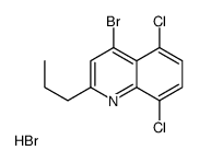 4-Bromo-5,8-dichloro-2-propylquinoline hydrobromide picture