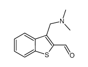 3-Dimethylaminomethyl-benzo[b]thiophene-2-carbaldehyde Structure