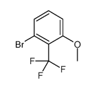 1-bromo-3-methoxy-2-(trifluoromethyl)benzene structure