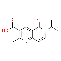 6-Isopropyl-2-methyl-5-oxo-5,6-dihydro-1,6-naphthyridine-3-carboxylic acid structure