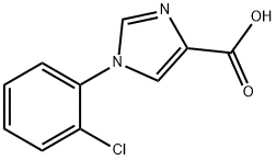 1-(2-Chlorophenyl)-1H-imidazole-4-carboxylic acid结构式