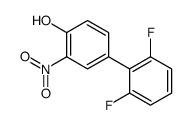 4-(2,6-difluorophenyl)-2-nitrophenol结构式