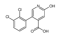 5-(2,3-dichlorophenyl)-2-oxo-1H-pyridine-4-carboxylic acid Structure