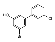 3-bromo-5-(3-chlorophenyl)phenol Structure