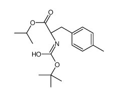isopropyl (2R)-2-(tert-butoxycarbonylamino)-3-(p-tolyl)propanoate Structure