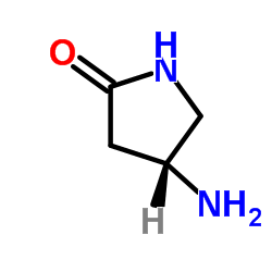 (R)-4-aminopyrrolidin-2-one hydrochloride Structure