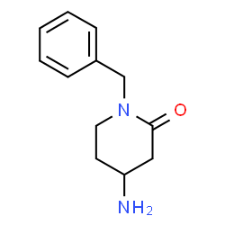 4-amino-1-benzylpiperidin-2-one Structure