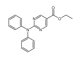 2-(二苯基氨基)嘧啶-5-羧酸乙酯图片
