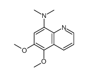 8-Dimethylamino-5,6-dimethoxyquinoline Structure