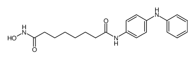 N1-hydroxy-N8-(4-(phenylamino)phenyl)octanediamide结构式